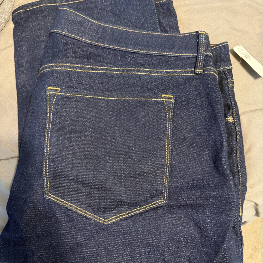 Old Navy Women’s Mid-Rise Dark Blue Bootcut Jeans